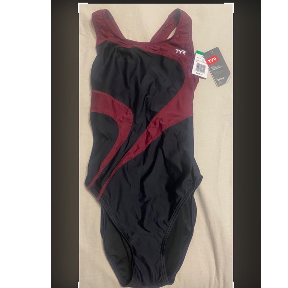 Try one piece lap swimming swim suit.